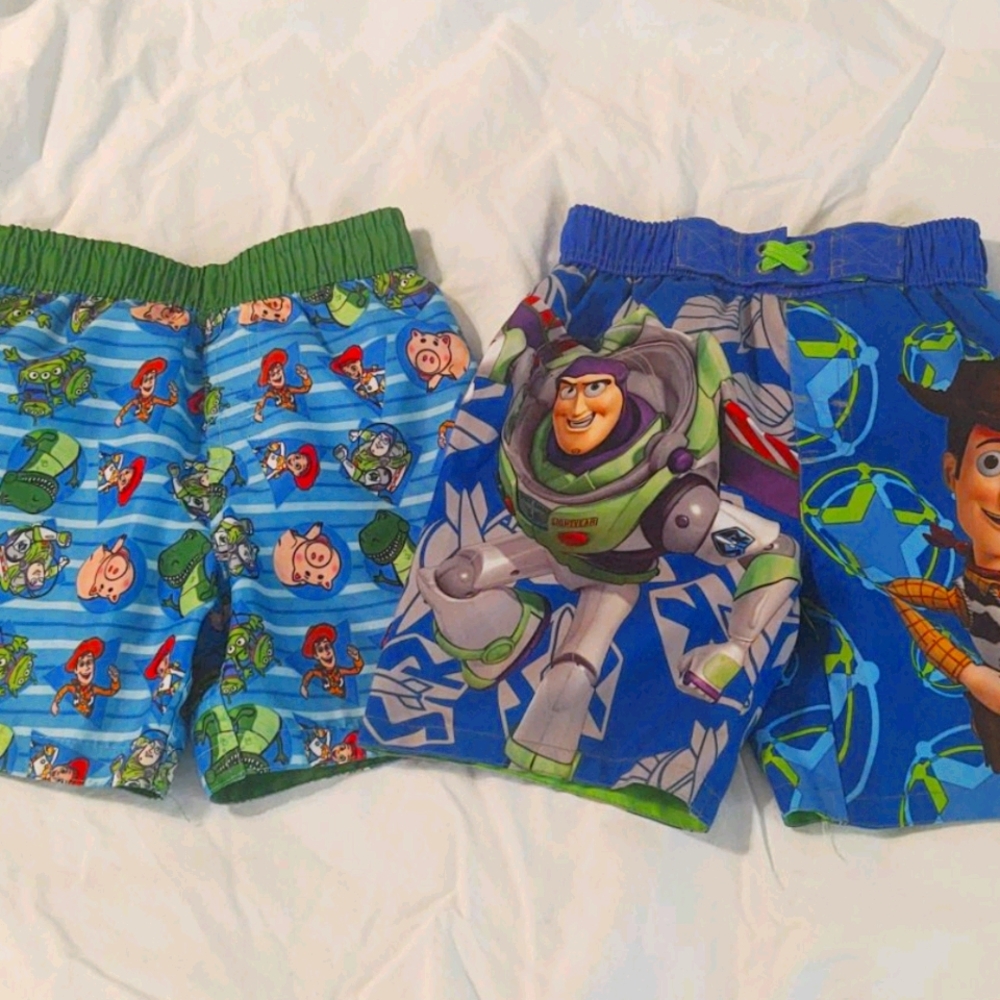Toy story swim trunks